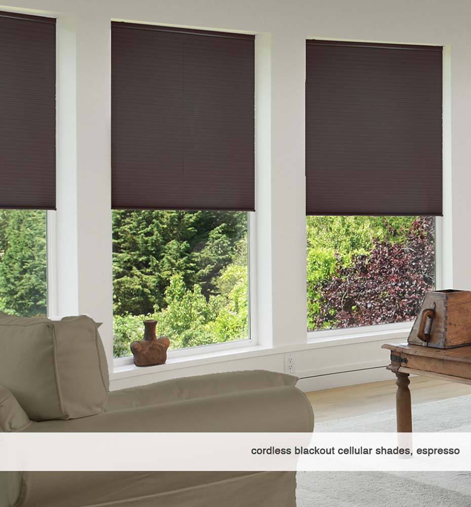 1/2" Budget Single Cell Blackout Cordless Shades