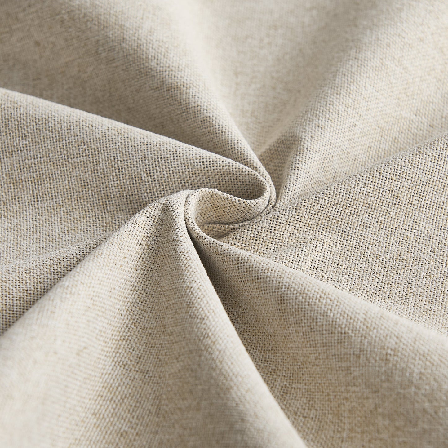 OEKO-TEX Outdoor 100% Blackout Waterproof Faux Linen Outdoor Curtains 2 Panels | Outdoor Linen