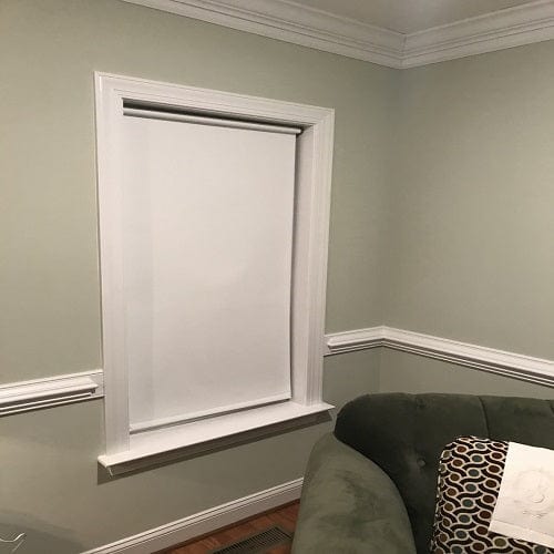 Economy Basic Vinyl Blackout Roller Shades