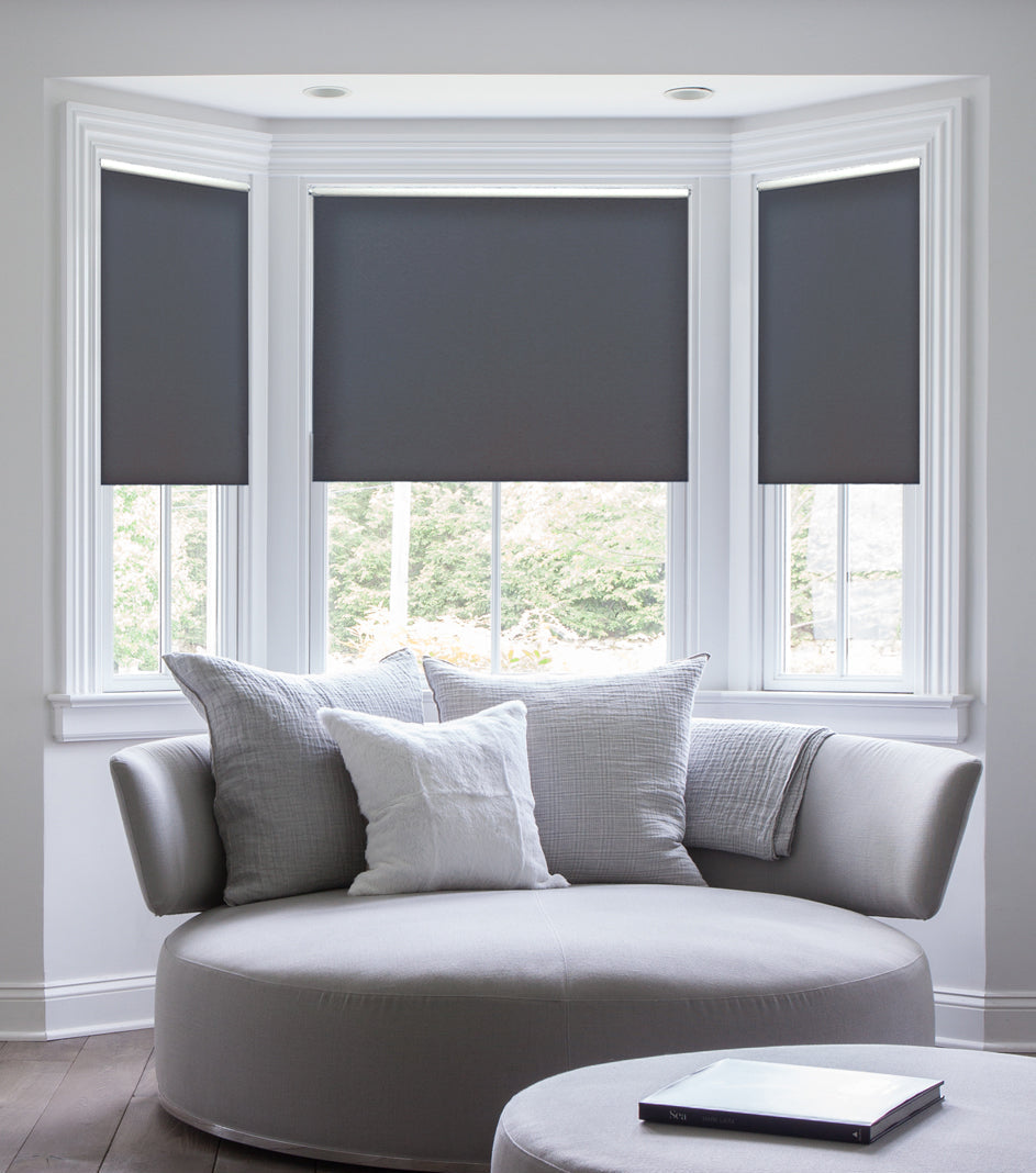 Contemporary Fabric Light Filtering Roller Shades