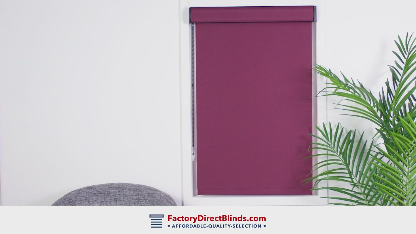 Contemporary Fabric Light Filtering Roller Shades