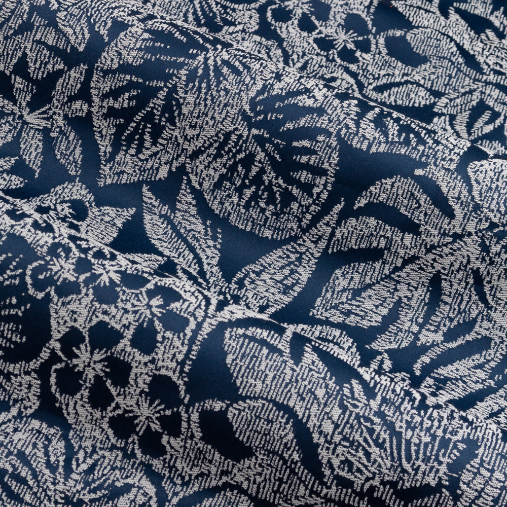 Bali Jacquard Room Darkening Eyelet Curtains Midnight