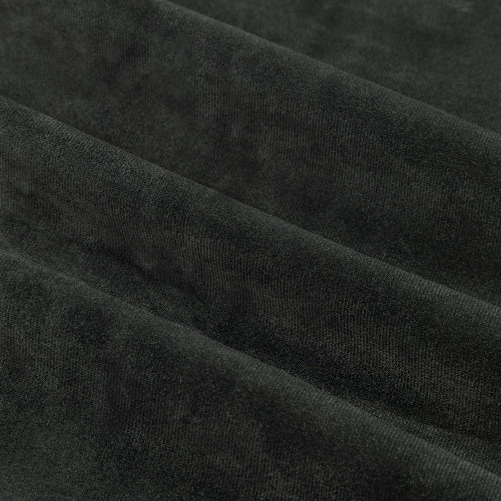 The Ultimate Velvet Room Darkening Pencil Pleat Curtains Black