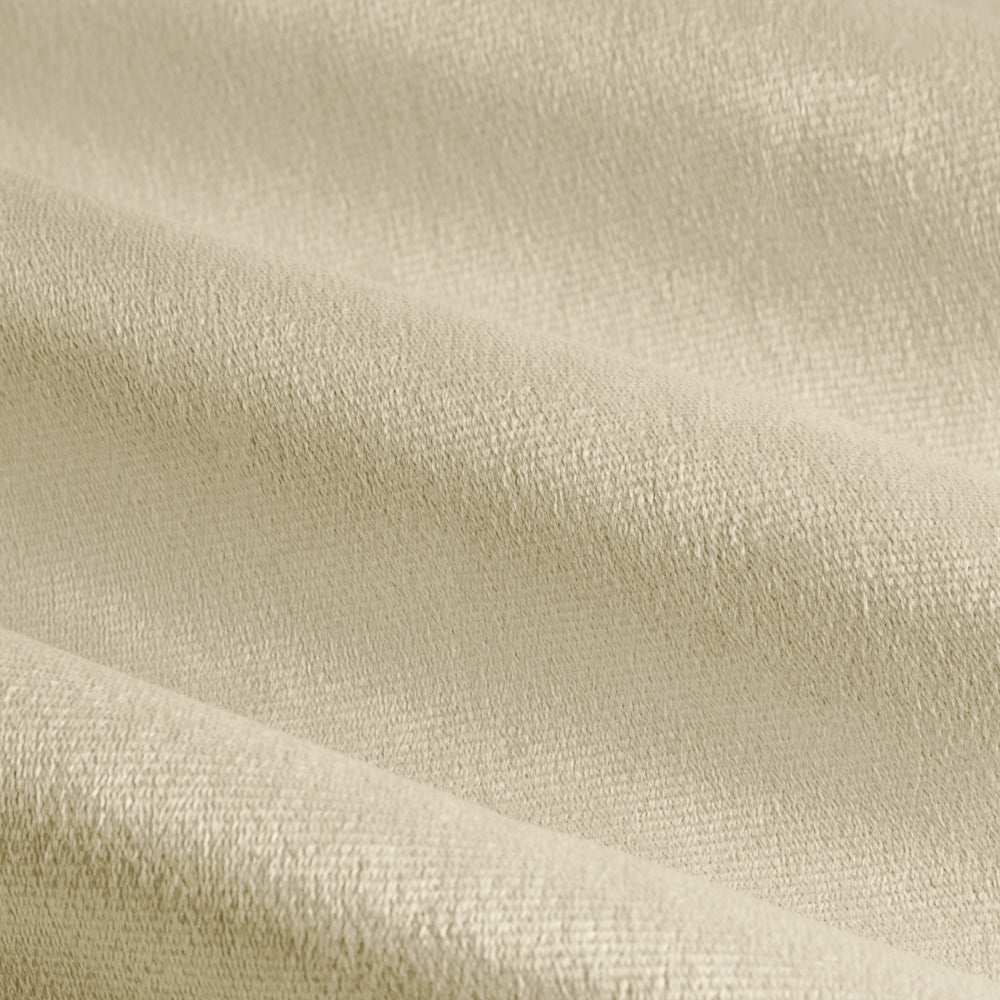 The Ultimate Velvet Room Darkening Pencil Pleat Curtains Natural