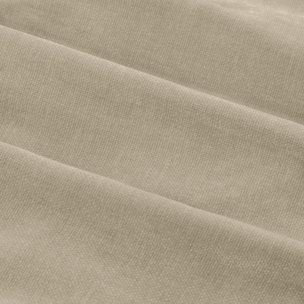 Heavy Chenille Velvet Room Darkening Pencil Pleat Curtains Linen
