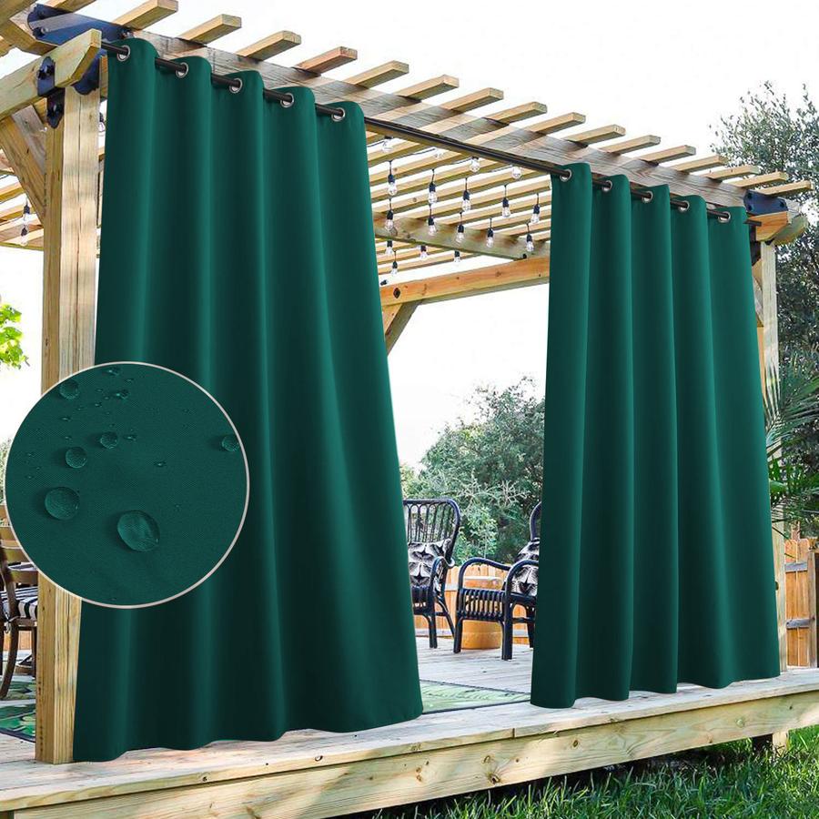 Waterproof Grommet Top Patio Curtain Outdoor Curtain 2 Panels | Outdoor Standard