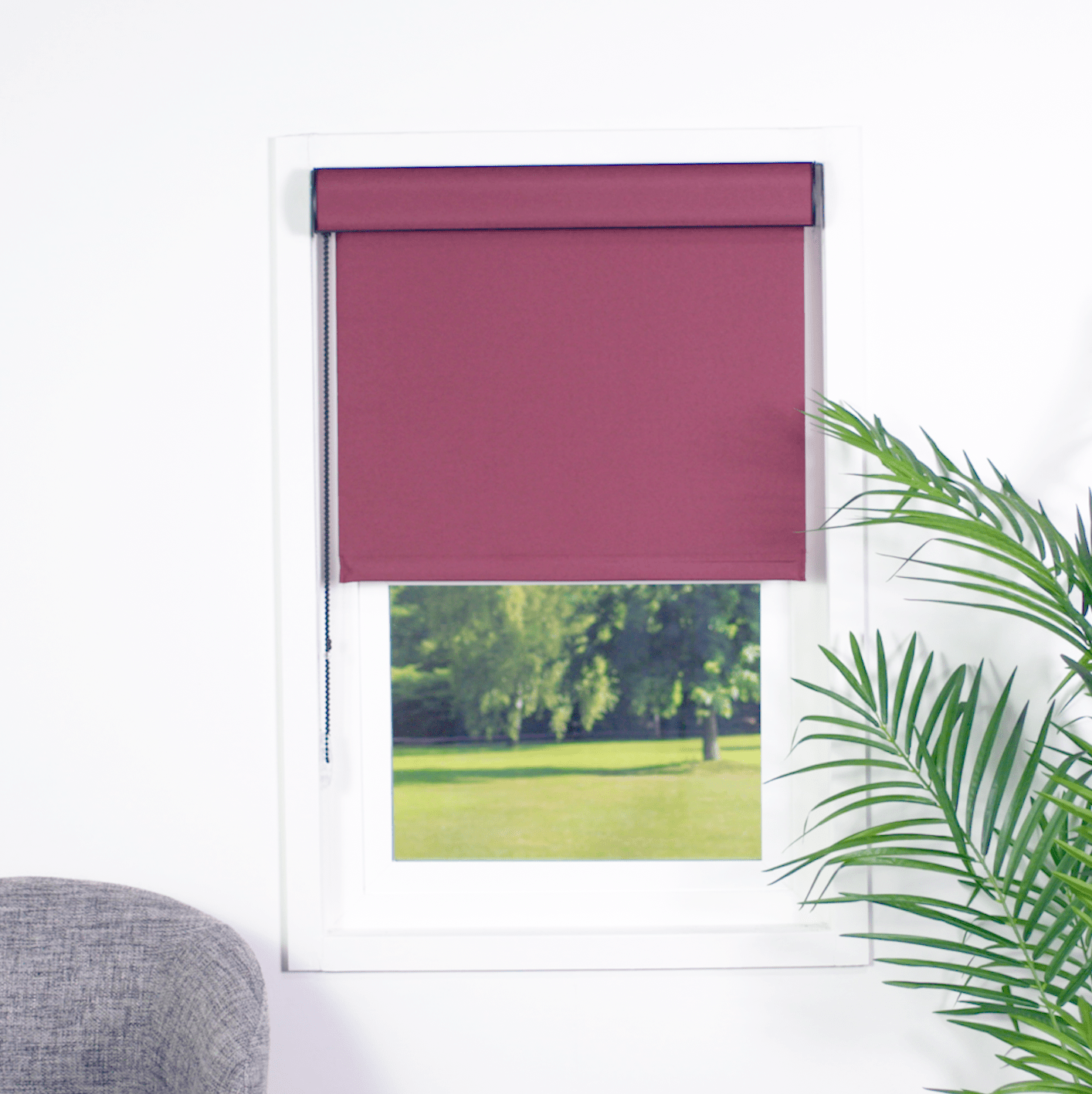Contemporary Fabric Light Filtering Roller Shades