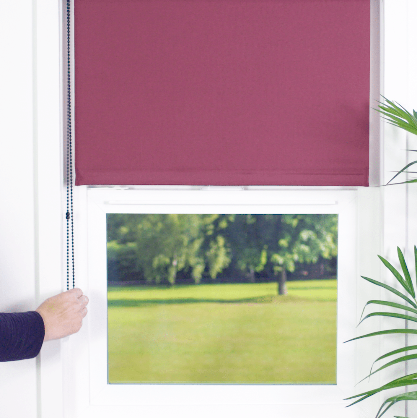 Contemporary Fabric Light Filtering Roller Shades